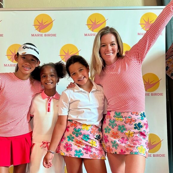 MARIE BIRDIE "Amore" Lightweight Golf Top - Rose Pink - NEW WITH TAGS! - Picture 6 of 13